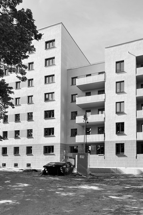 Endspurt in der Samuel-Lampel-Straße
