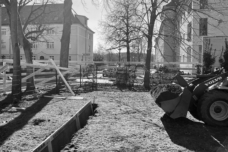 Baustart Wunderlichstraße Leipzig