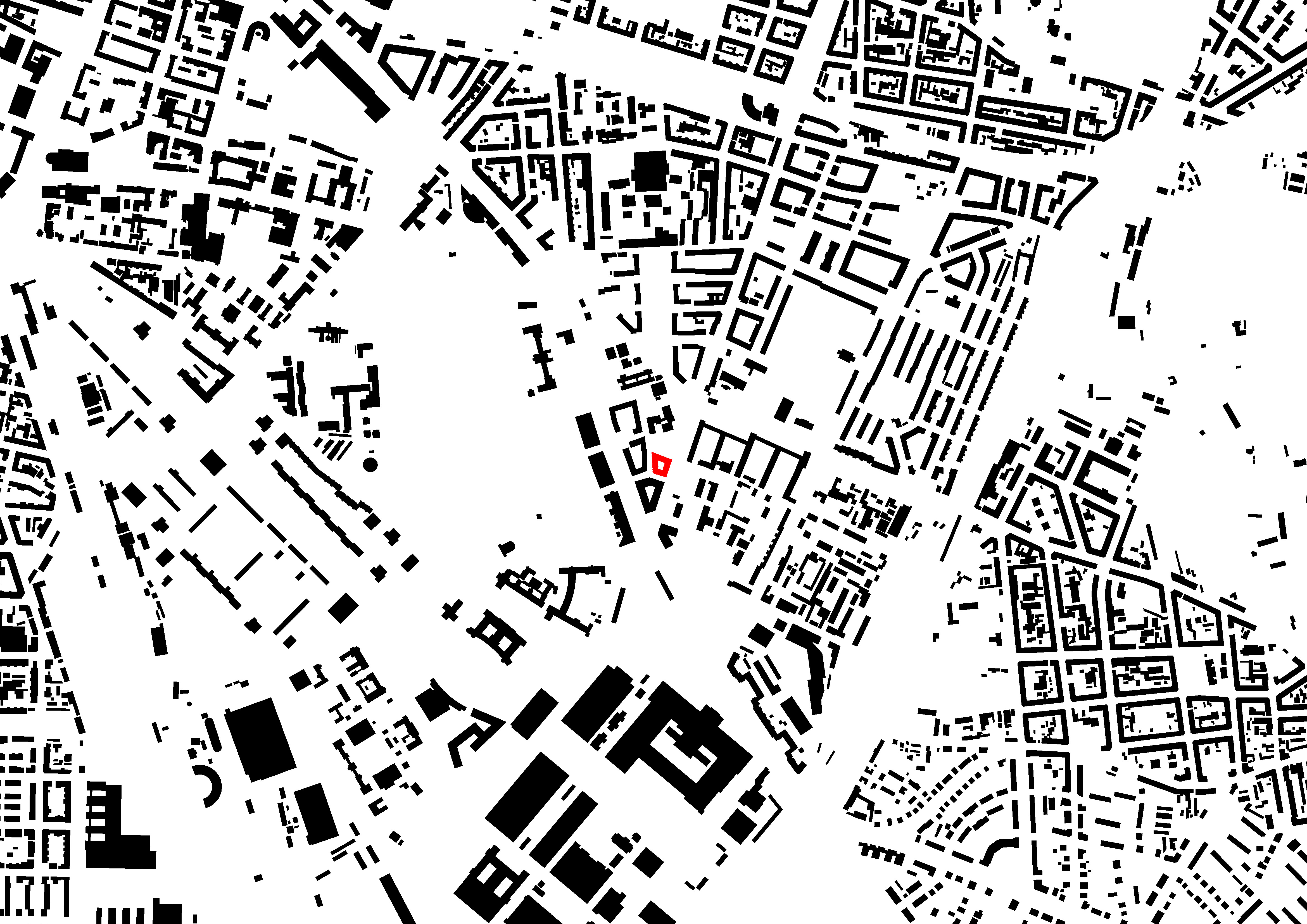 Lageplan des Wohnungsneubaus an der Judith-Auer-Straße in Leipzig mit Darstellung der Gebäudeanordnung, Erschließung und Freiflächen.
